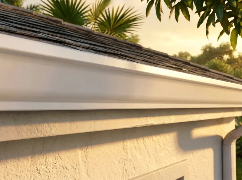 Gutters, cleaned